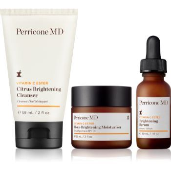 Perricone MD Vitamin C Ester Brightening Trio set cadou cu vitamina C