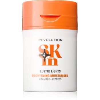 Revolution Skincare Be Bright Lustre Lights crema iluminatoare cu peptide