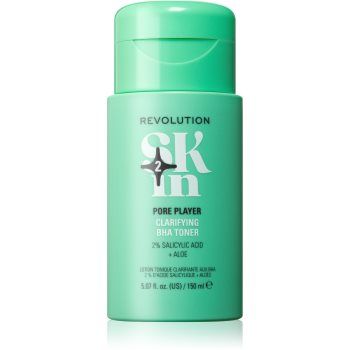 Revolution Skincare Clearly Clarify Pore Player tonic reglator al sebumului ce minimizeaza porii