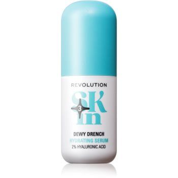 Revolution Skincare Happy Hydrate Dewy Drench ser hidratant cu acid hialuronic