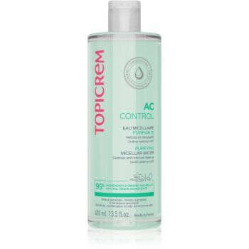 Topicrem AC Purifying Micellar Water apa pentru curatare cu particule micele pentru tenul gras, predispus la acnee