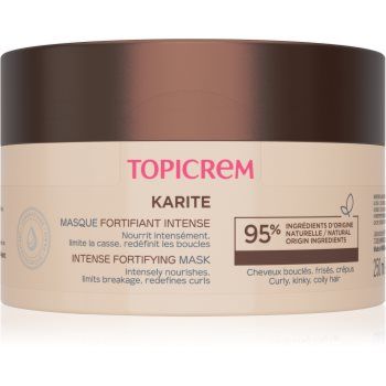 Topicrem KARITÉ Intense Fortifying Mask mască fortifiantă pentru par ondulat si cret