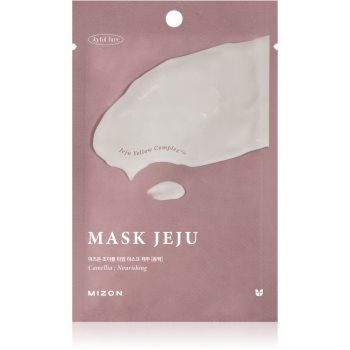 Mizon Joyful Time Jeju Camellia mască textilă nutritivă cu efect antioxidant