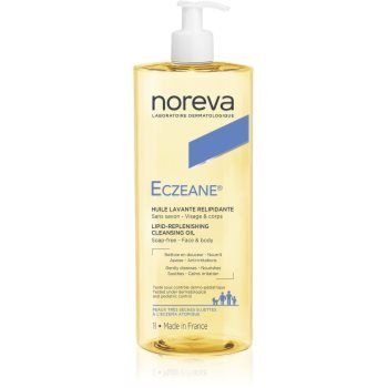 Noreva Eczeane Lipid-Replenishing Cleansing Oil ulei gel pentru curatare pentru fata si corp