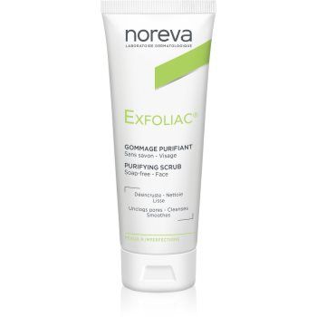 Noreva Exfoliac Purifying Scrub exfoliant de curățare pentru pielea problematica