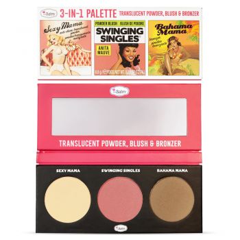 Paleta Multifunctionala theBalm Must Haves Powder Trio Translucen