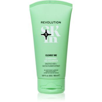 Revolution Skincare Clearly Clarify Clearly Me gel de curățare faciale