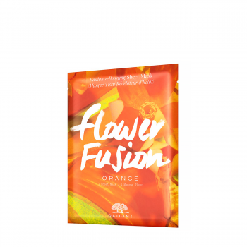 Flower fusion orange sheet mask 34 gr