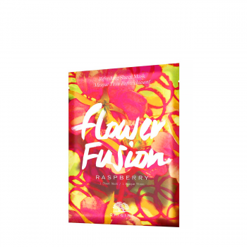 Flower fusion raspberry sheet mask 34 gr