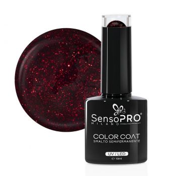 Oja Semipermanenta SensoPRO Milano 10ml - 056 Red Blink