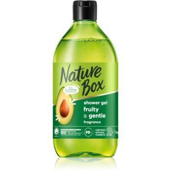 Nature Box Avocado gel calmant pentru dus cu avocado