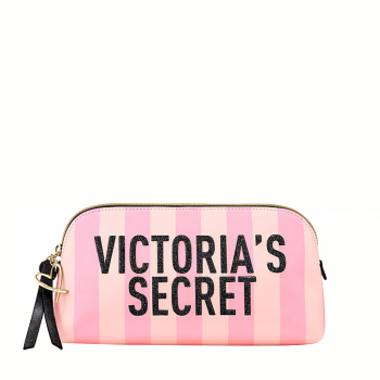 Stripe beauty bag