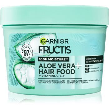 Garnier Fructis Aloe Vera Hair Food masca hidratanta pentru par normal spre uscat