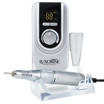 Pila Electrica Portabila Revolution Elite - LUXORISE , 35.000 RPM, Silver