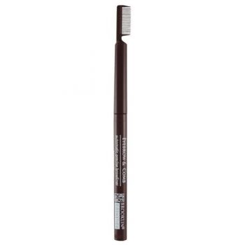 Creion Contur Sprancene Retractabil cu Perie Impala Brooklin, nuanta 3 Walnut